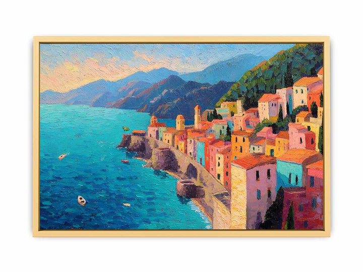 mediterranean Streched canvas