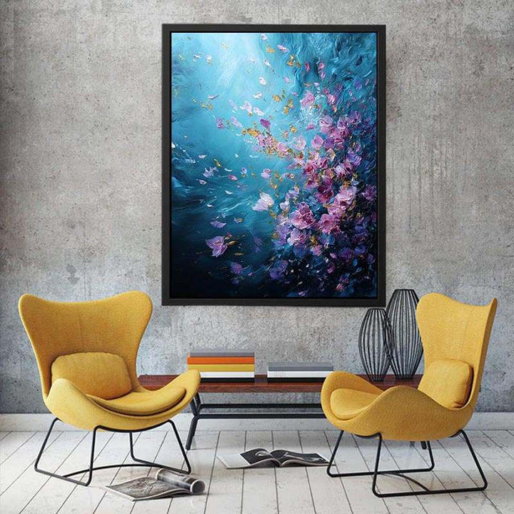 Ocean Bloom Painting