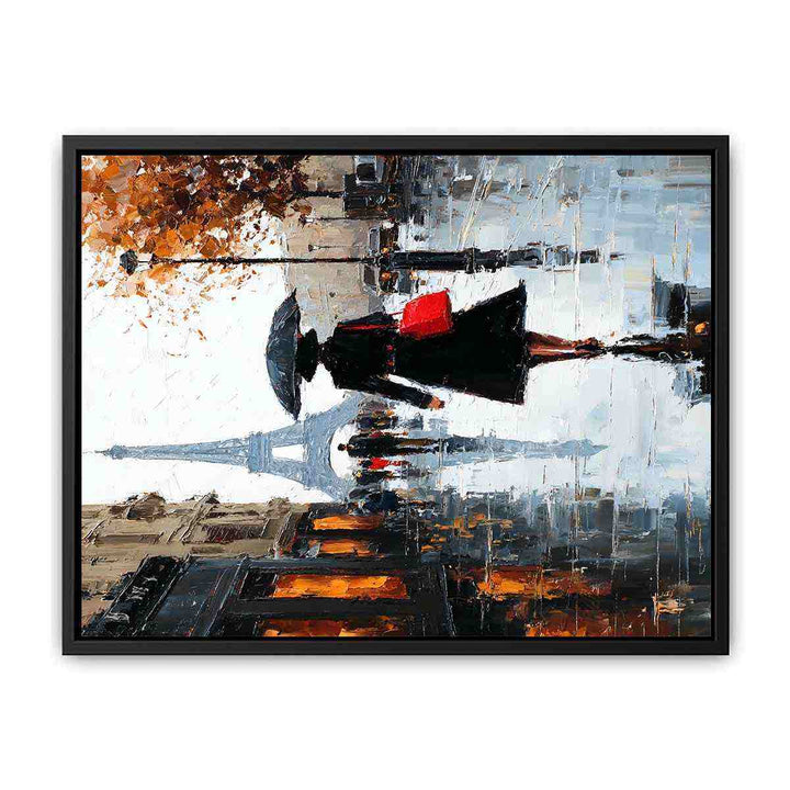 Paris Fashion Stroll   Canvas Print