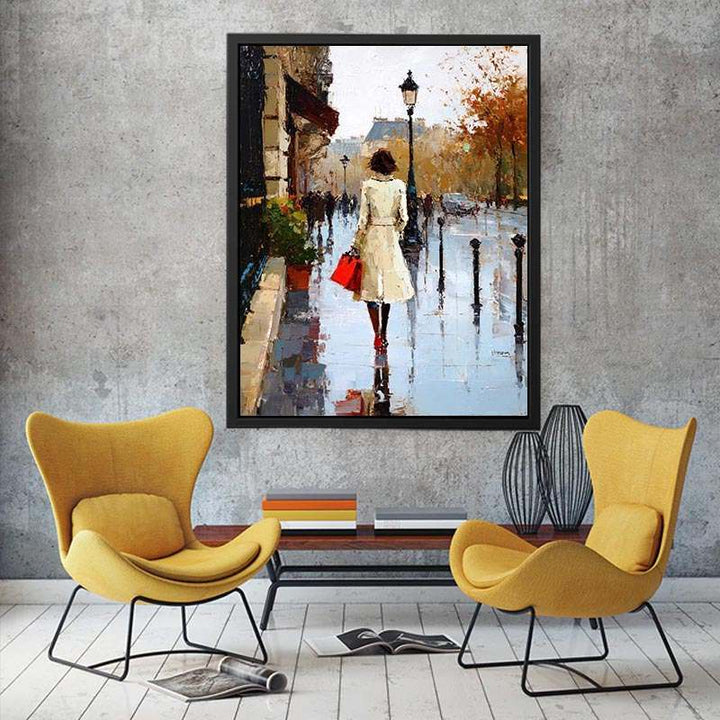 Glamour in Paris  Painting