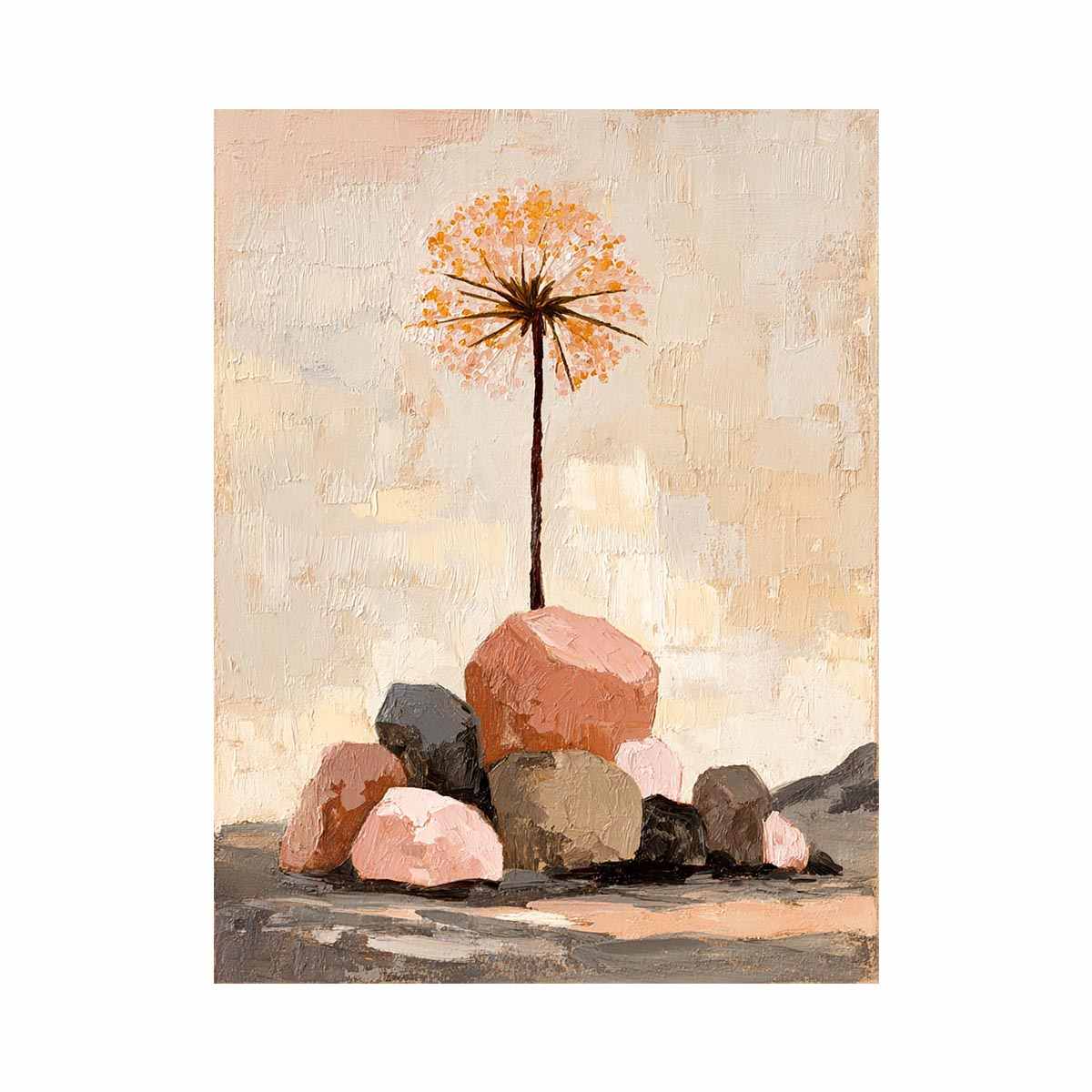 Bloomign palm