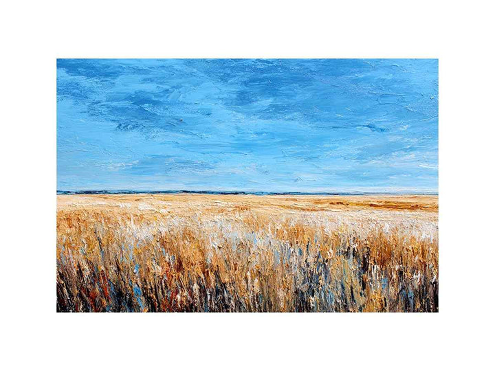 Rustic Farm Landscape Painting