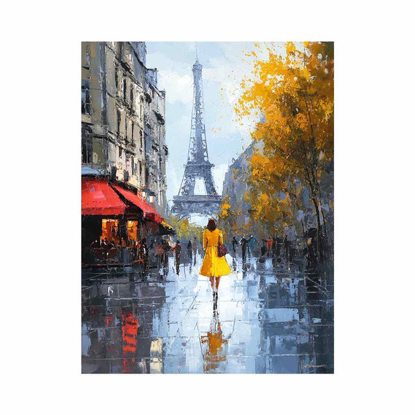 Elegant Walk in Paris