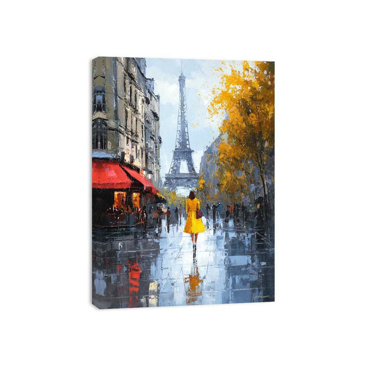 Elegant Walk in Paris  Painting