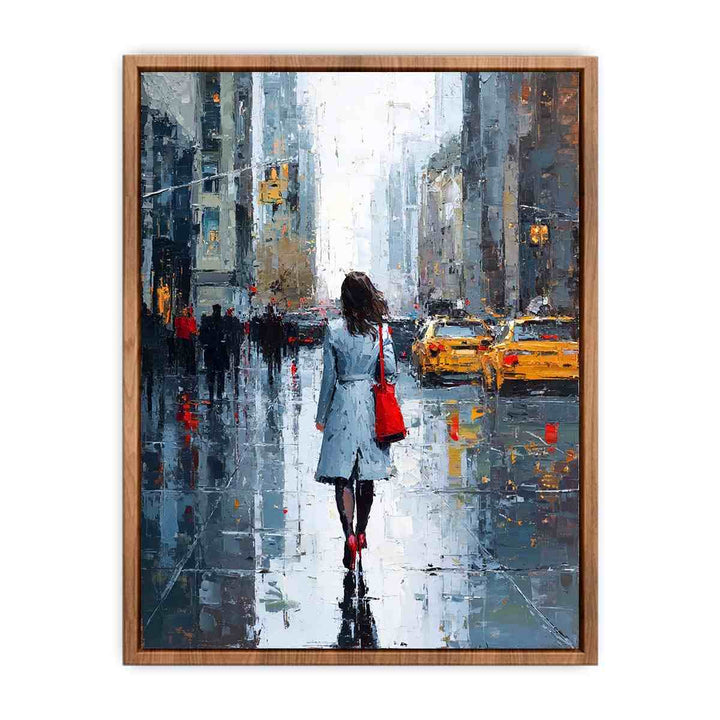 Red Purse Glamour Poster