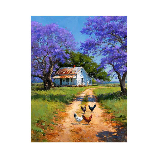 Impressionist Backyard