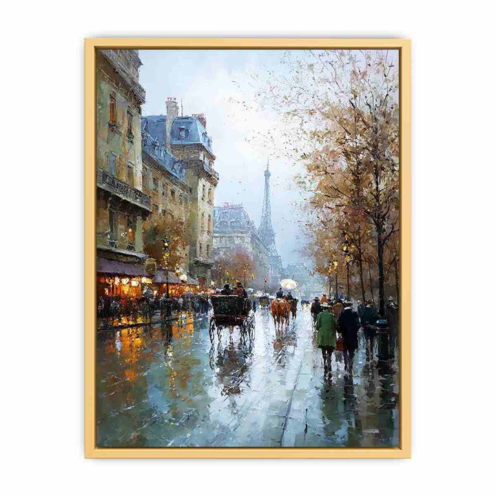 Paris Dreamscape  Streched canvas