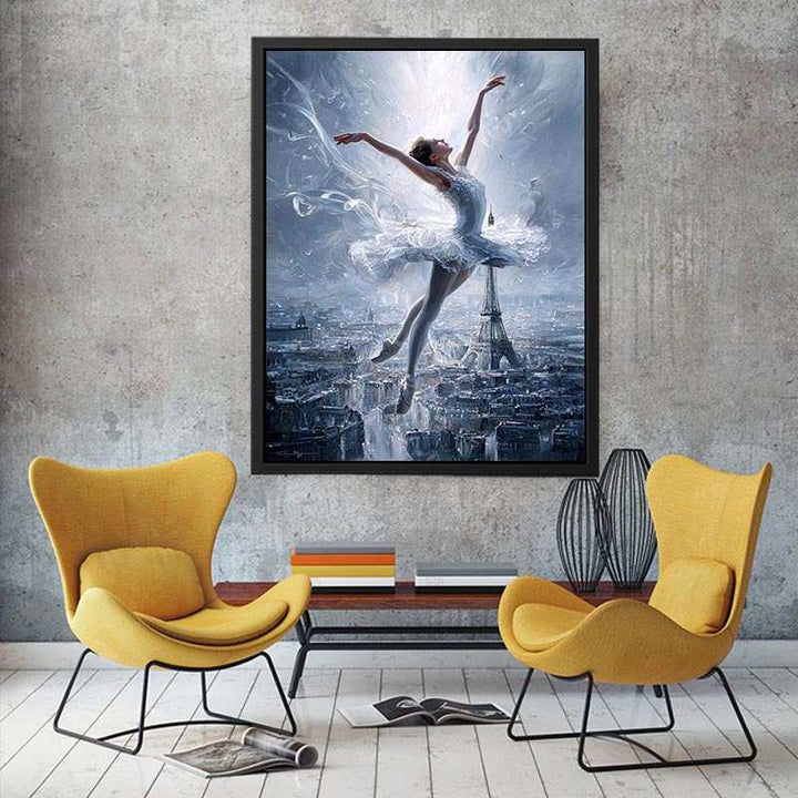 Dance in Paris Canvas Print