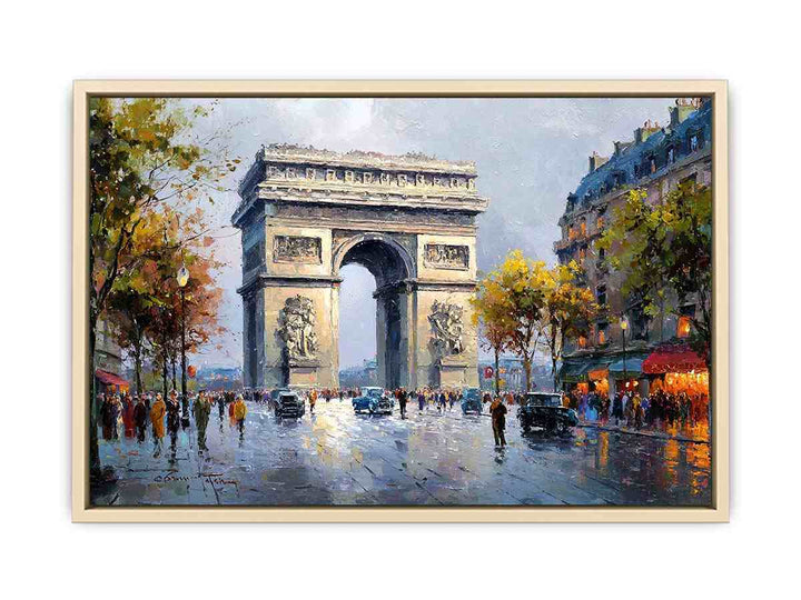 Arc De Triomphe Paris  Art Print