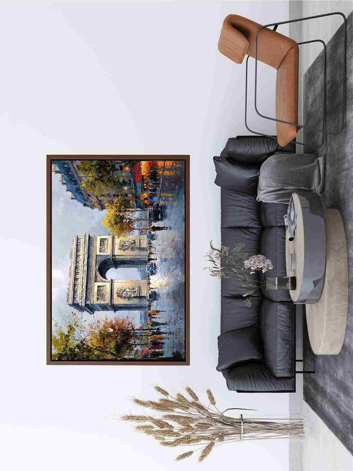 Arc De Triomphe Paris Painting