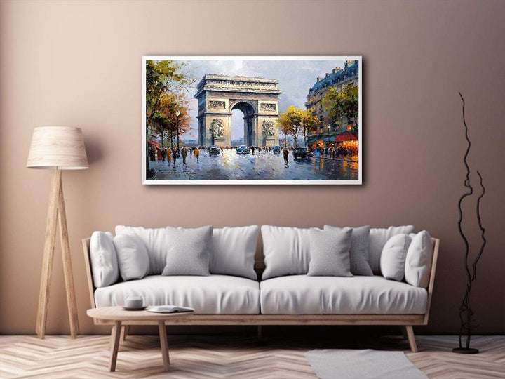 Arc De Triomphe Paris Painting