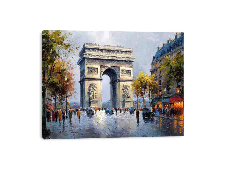 Arc De Triomphe Paris Painting
