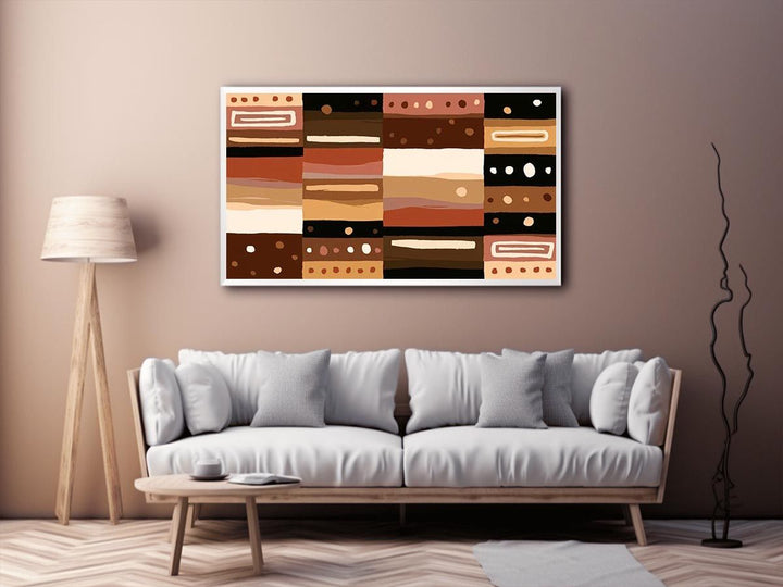 Minimalist Dreamtime Canvas Print