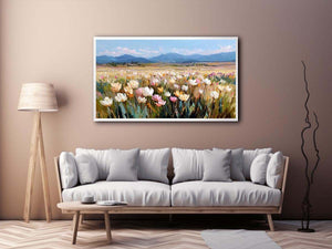 Tulip Outback Garden Canvas Print