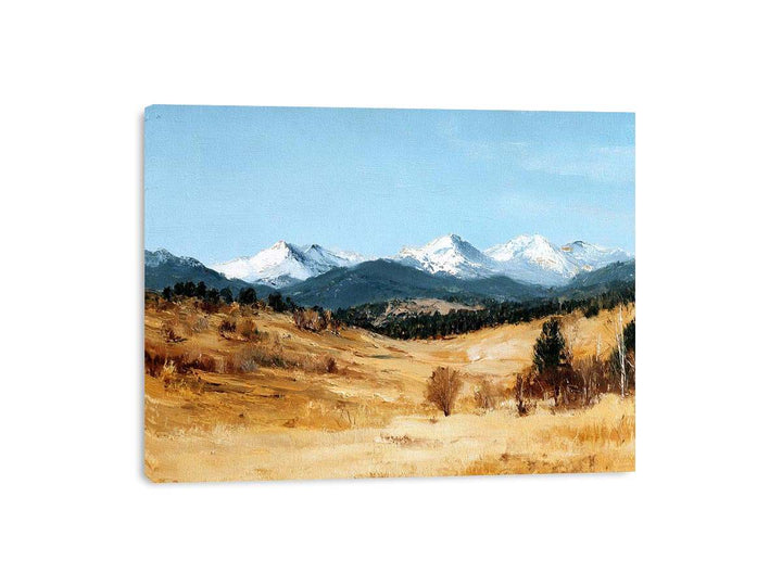 Colorodo Mountains Framed Print