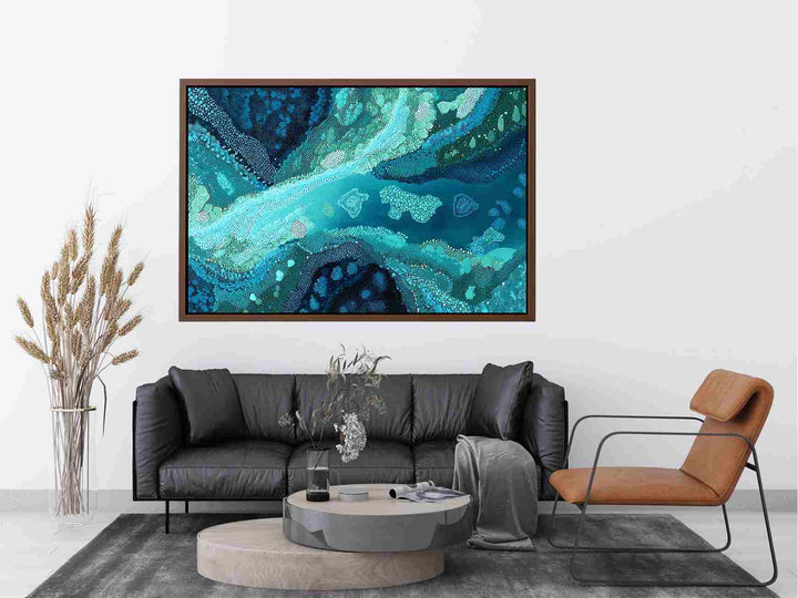 Abstract Sea Movement  Painting