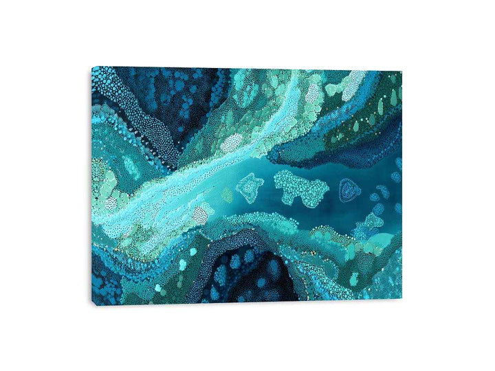 Abstract Sea Movement  Framed Print