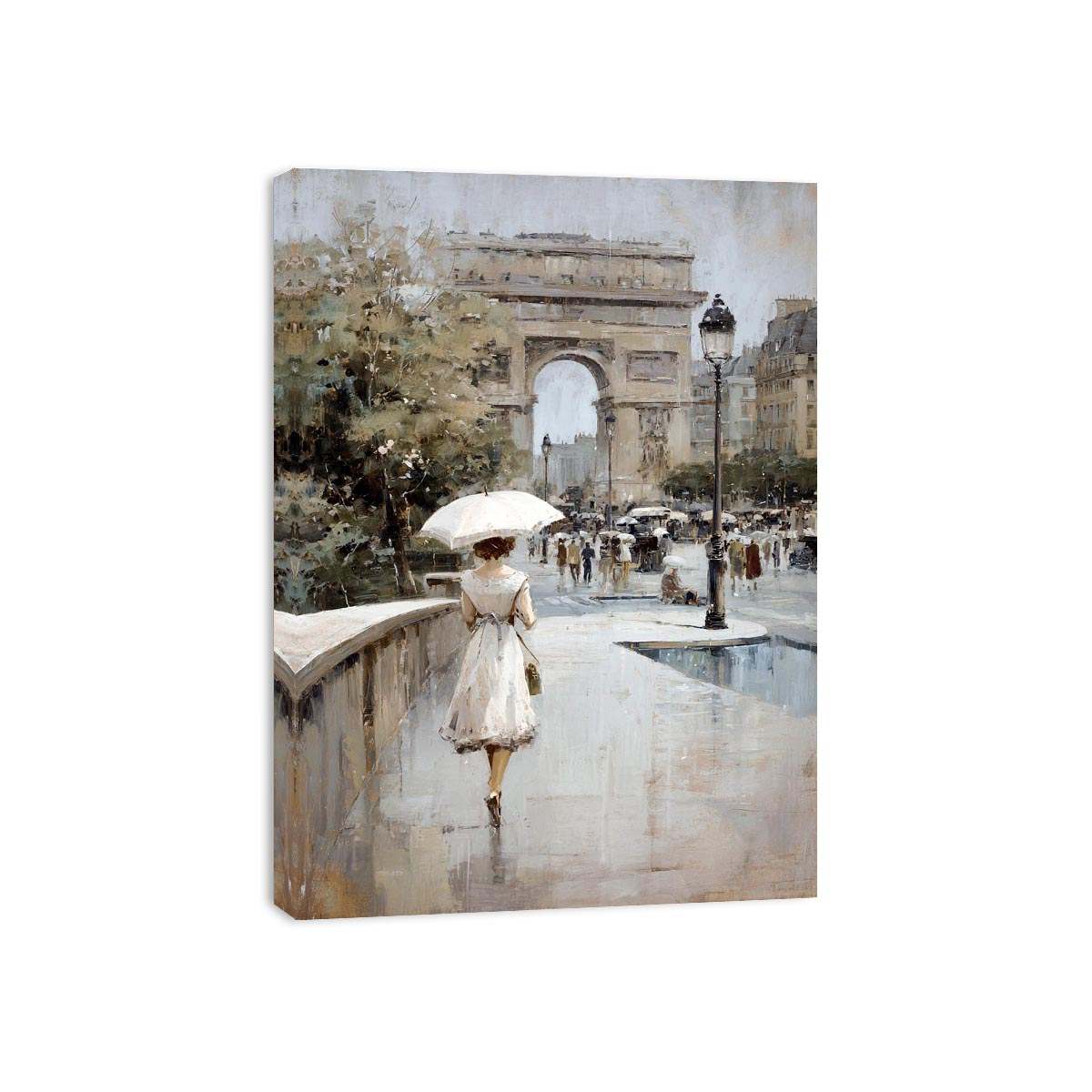 Paris Walk Framed Print
