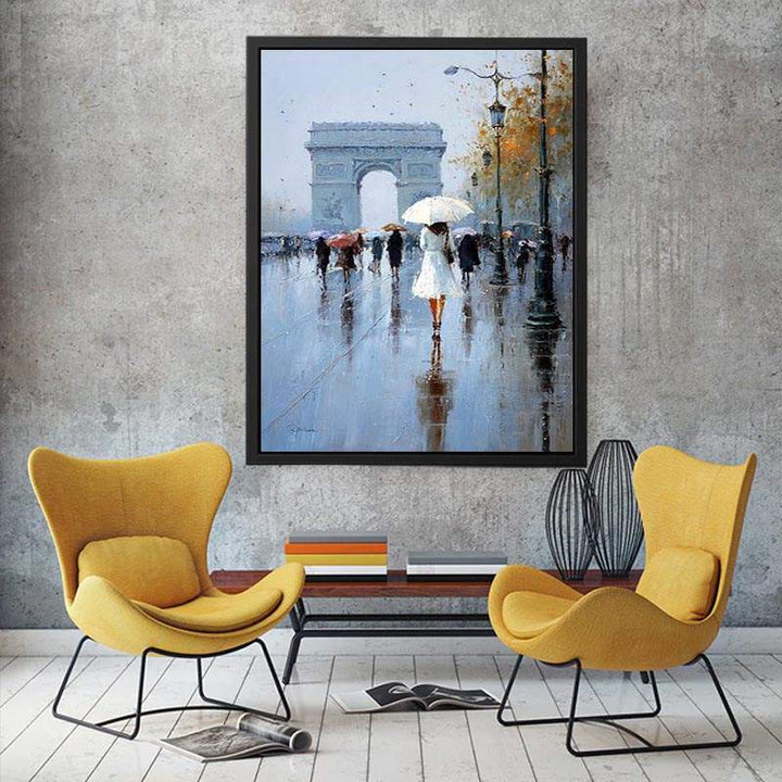 Chic in Paris Canvas Print