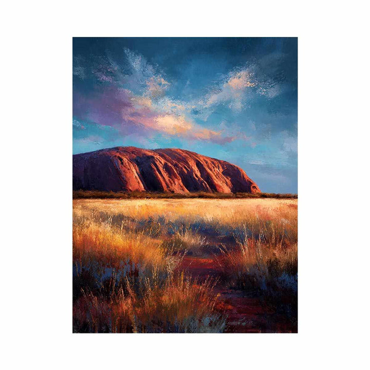 Rock of uluru