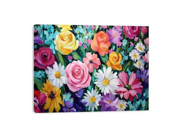 Floral Harmony Framed Print