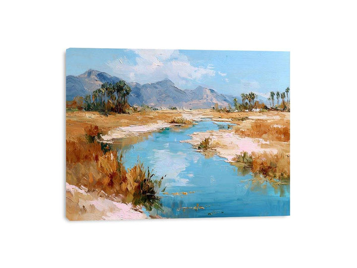 Flow Through the Dunes Framed Print