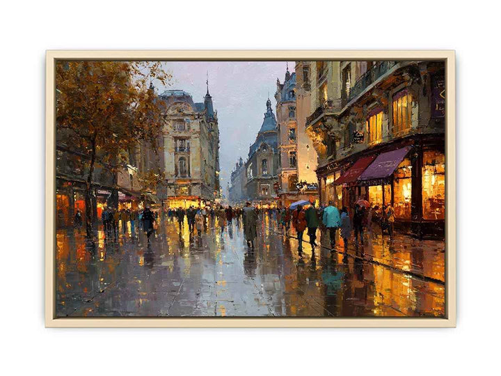 Paris Glow  Art Print