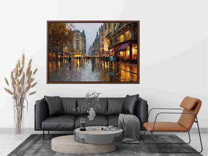 Paris Glow Painting