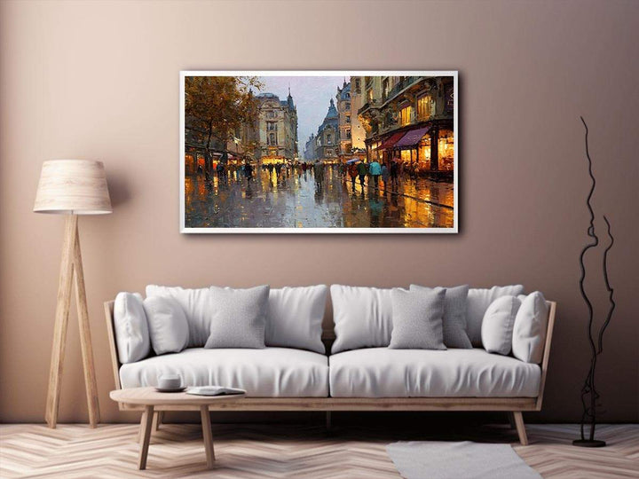 Paris Glow Painting