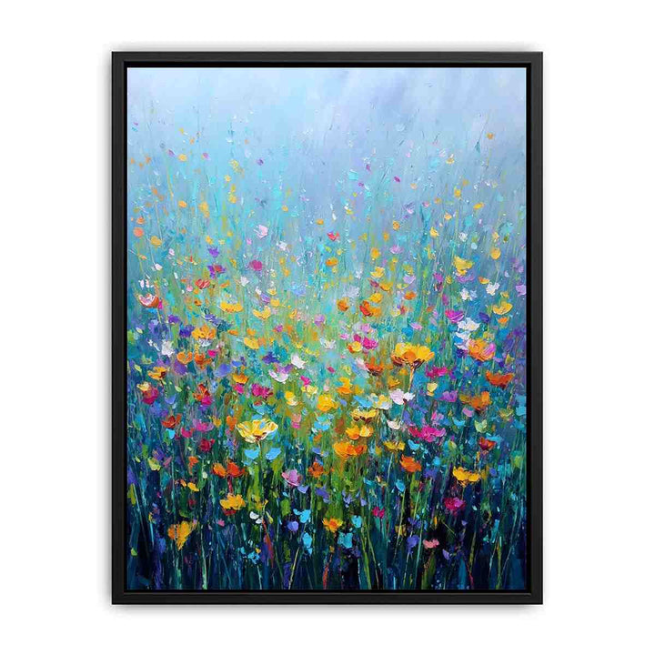 Flowers field Poster