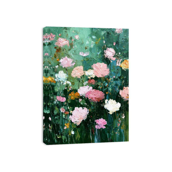 Petal Silhouette Framed Print