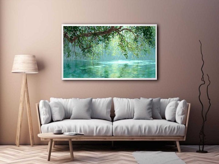 Whispering branches Canvas Print