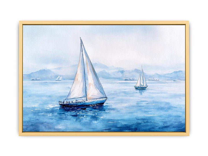 Sailboat 3  Streched canvas