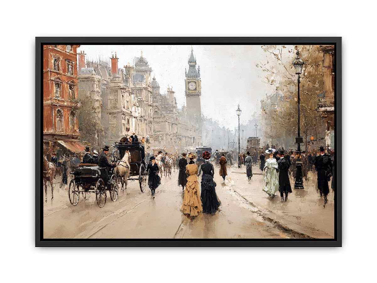 Ictorian london street Poster