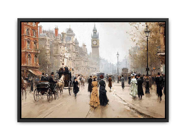 Ictorian london street Poster