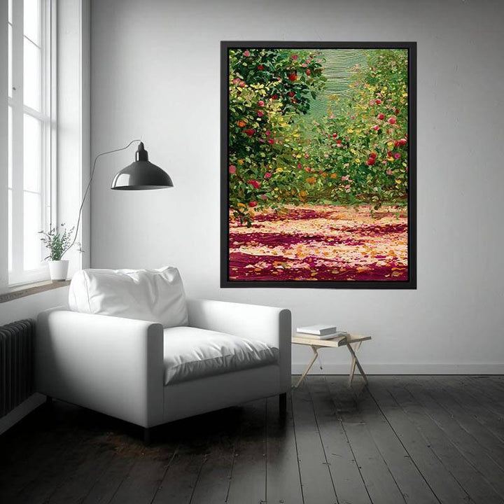 Apple orchard in spring Painting