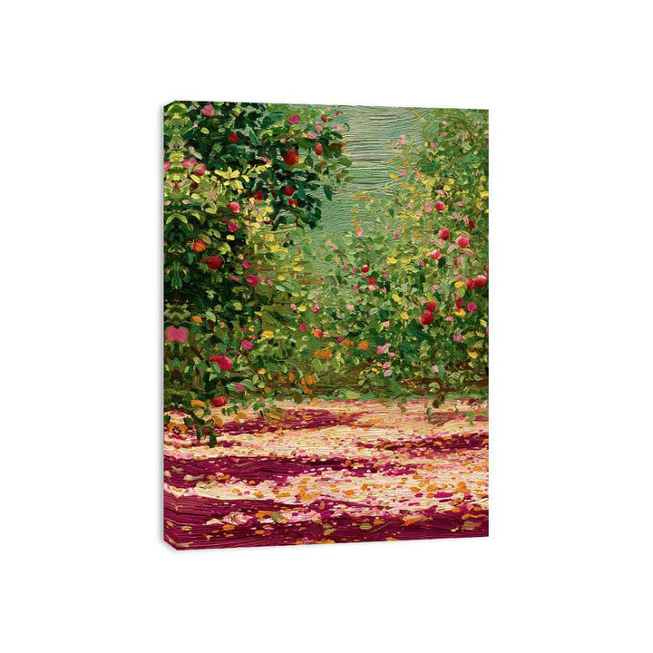 Apple orchard in spring Framed Print