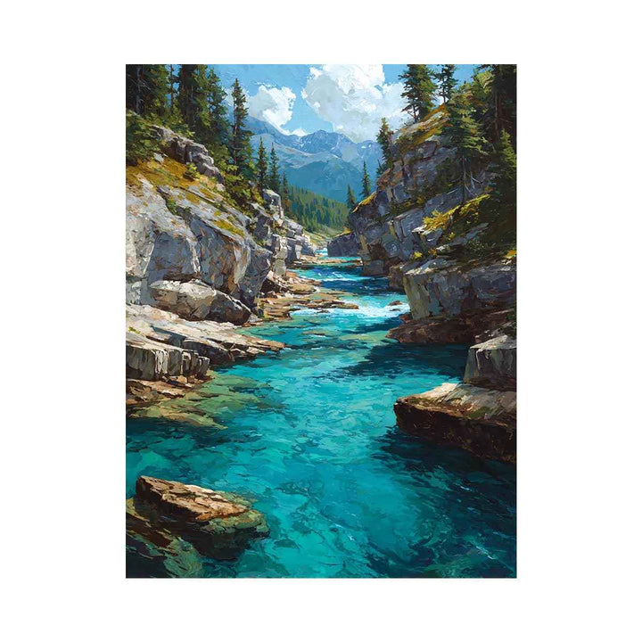 Blue Water in Pine valley