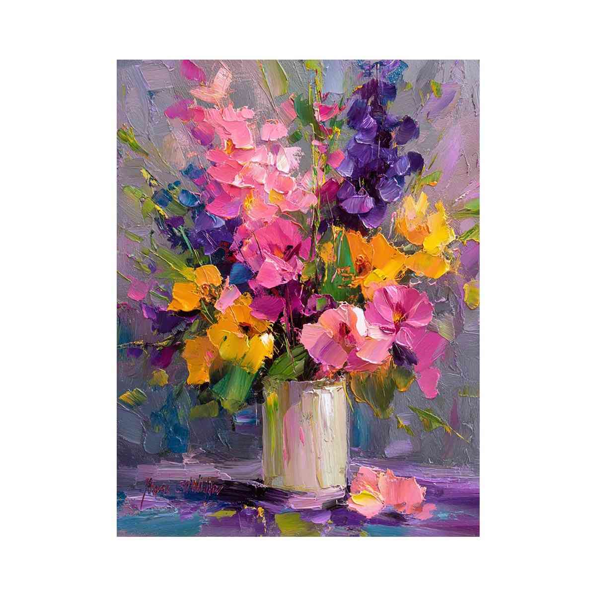 Spring flower Vase