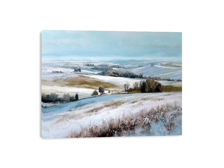 Countrys winter Framed Print