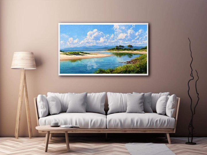 Serene landscape Canvas Print