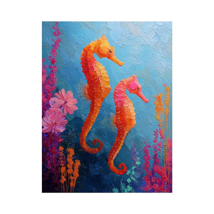 Seahorse Love