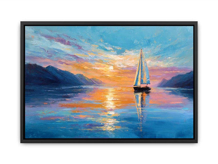 Classic Sailboat  Canvas Print