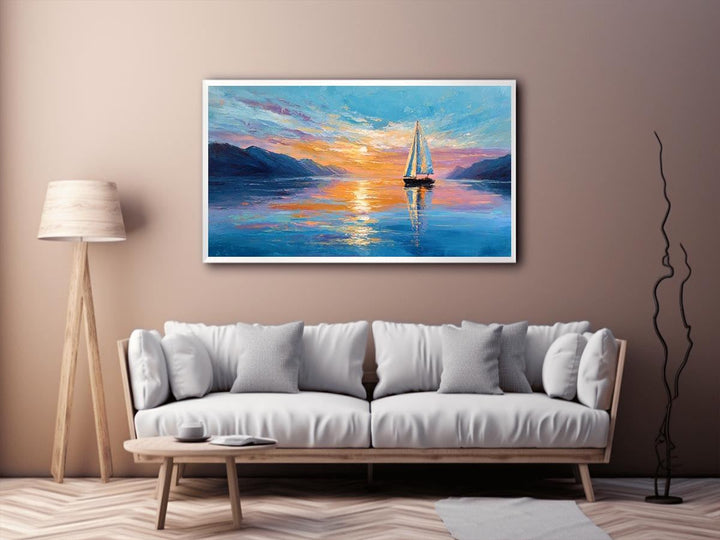 Classic Sailboat Painting