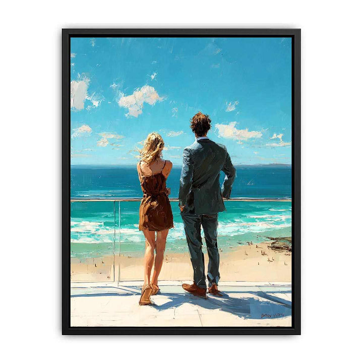 Seaside Romance Poster