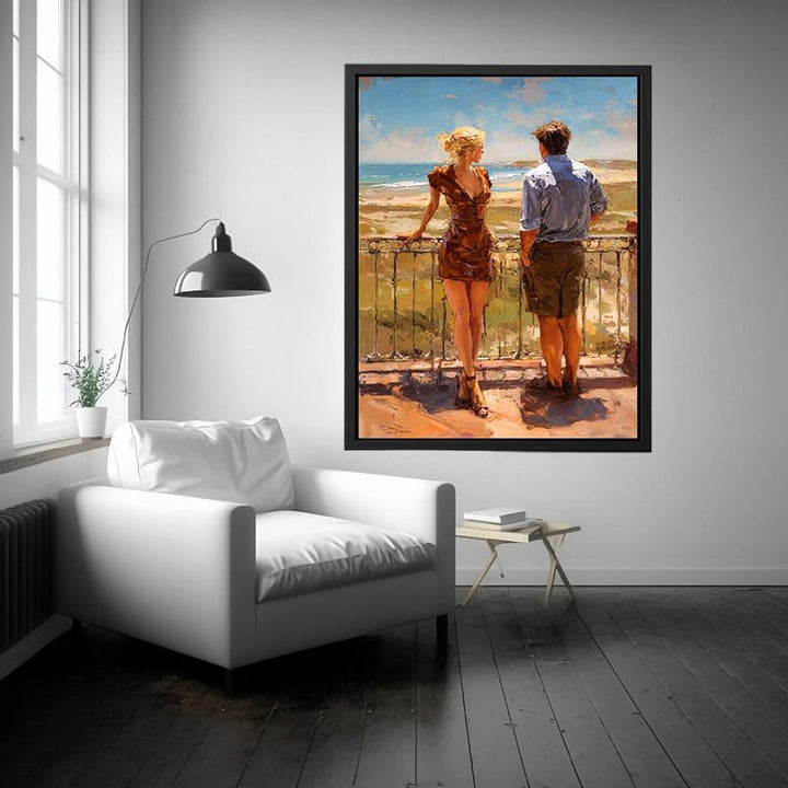Ocean View Love Painting