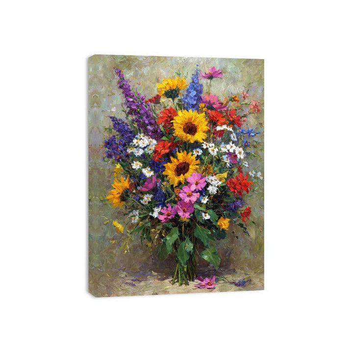 Blooming Gathering Framed Print