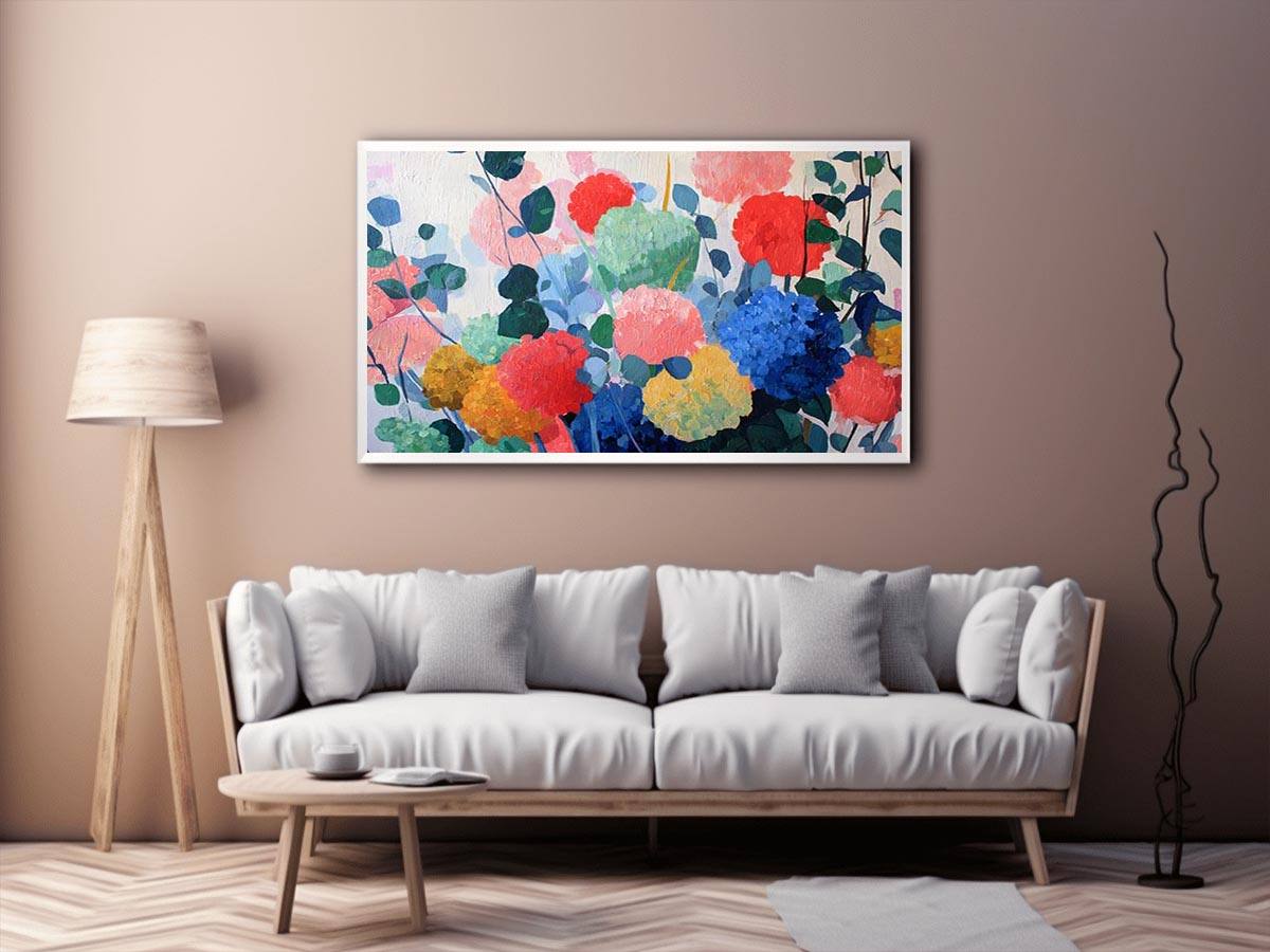 Country Blooms Canvas Print