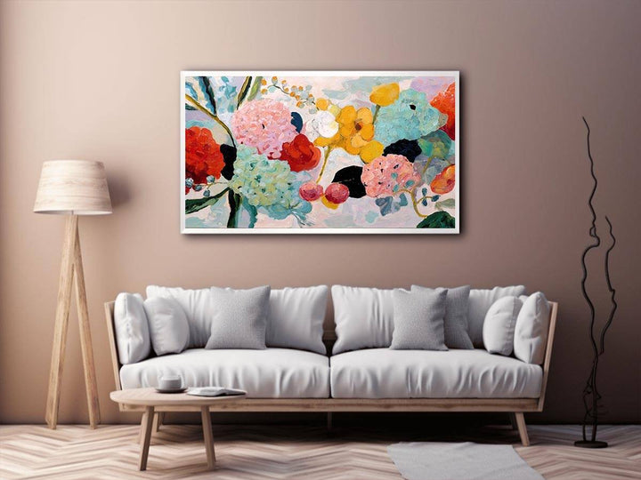 Matisse abstract floral Canvas Print