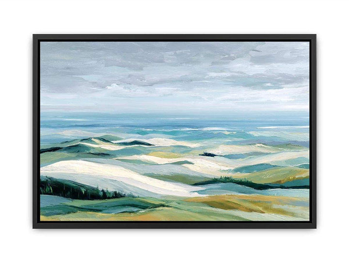 Abstract landsape  Canvas Print